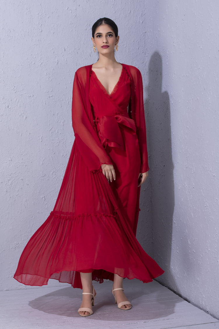 Jumpsuit and Overlay Set