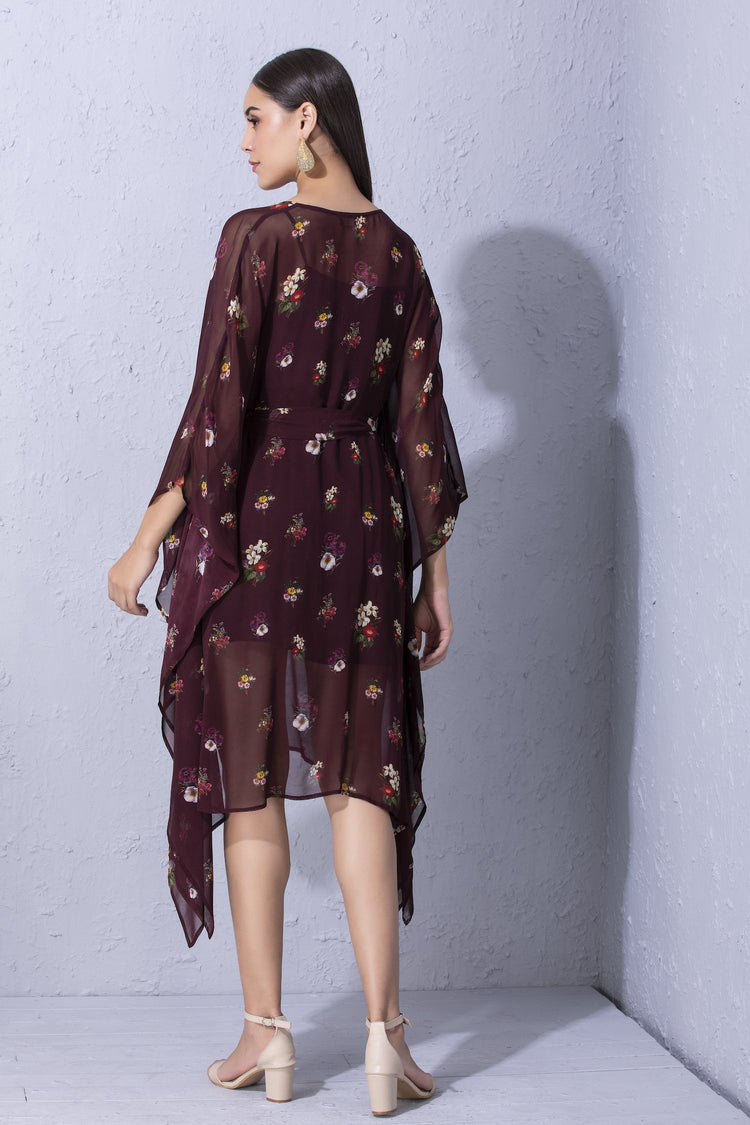 Signature Varun Bahl Floral Printed Kaftan