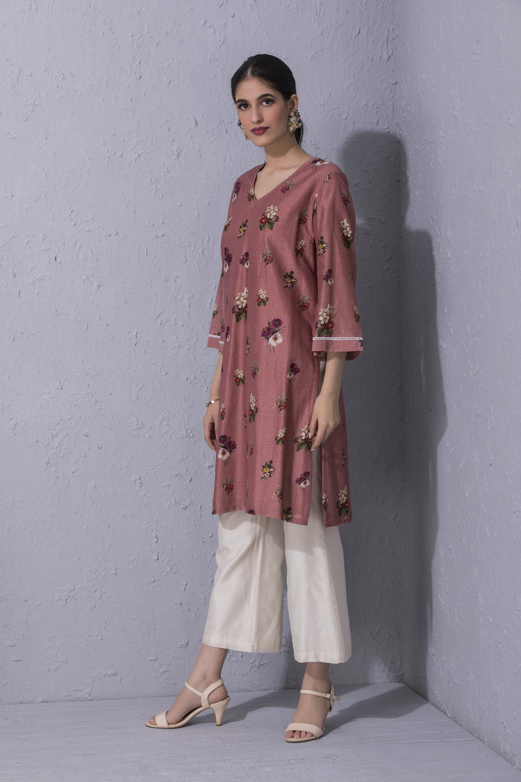 Signature Varun Bahl floral printed kurta set