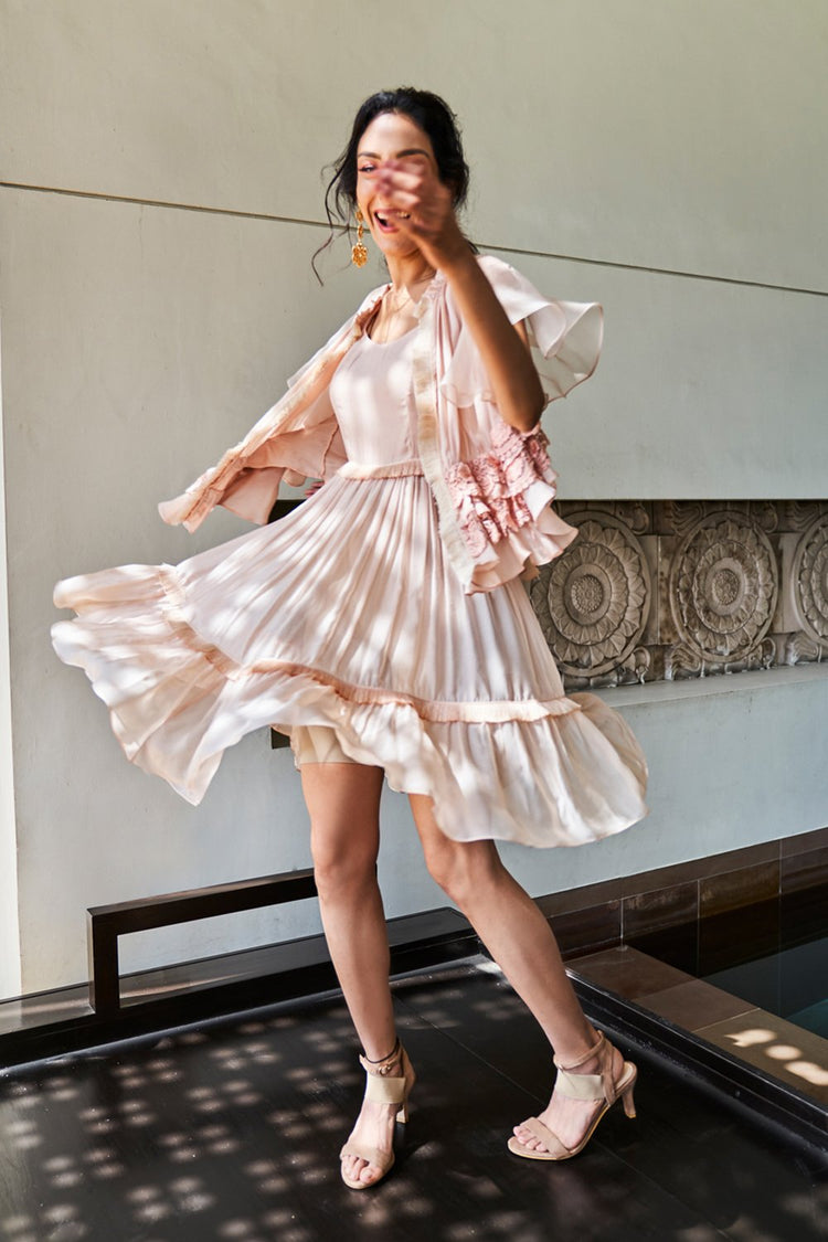 Sorbet Pink Dress Set
