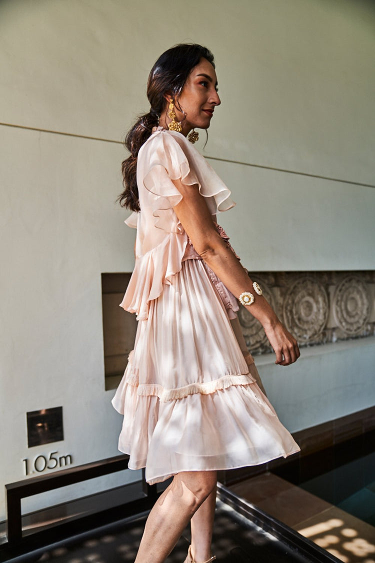 Sorbet Pink Dress Set
