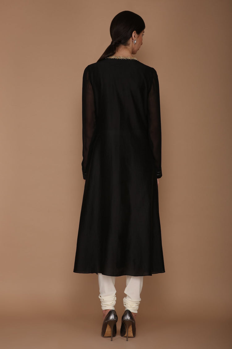 Black Kurta with Churidar