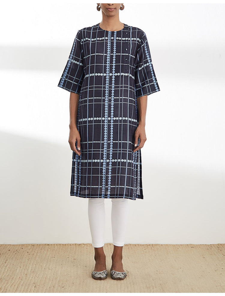 Mightnight Blue Tunic