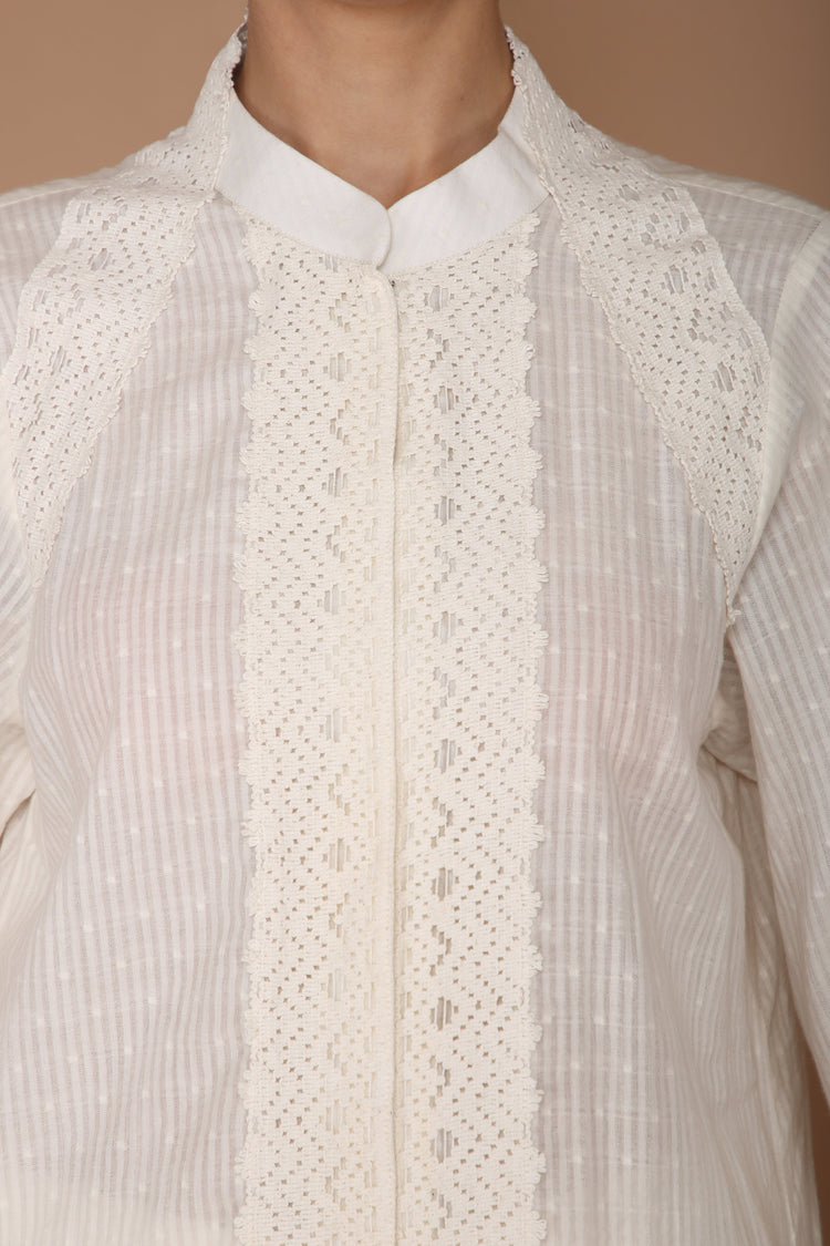 Lace Ivory Kurta
