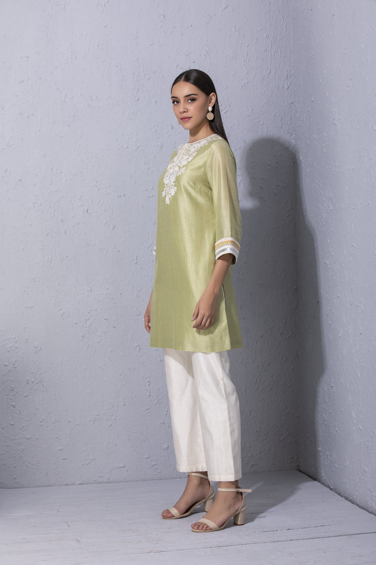 White Garden Green Pistachio Set