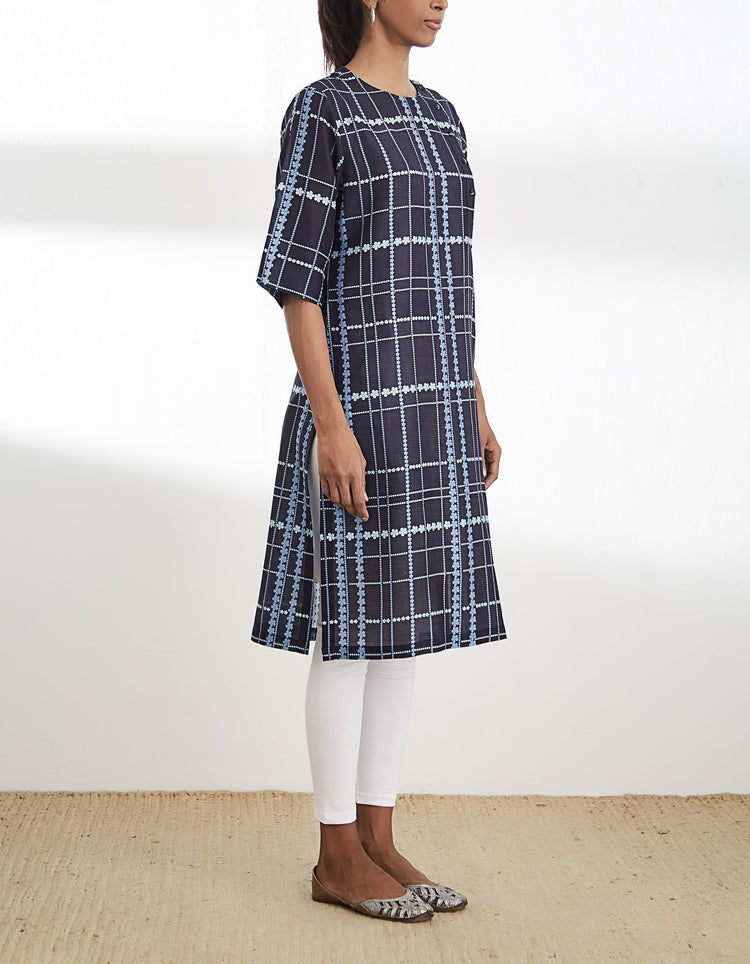 Mightnight Blue Tunic