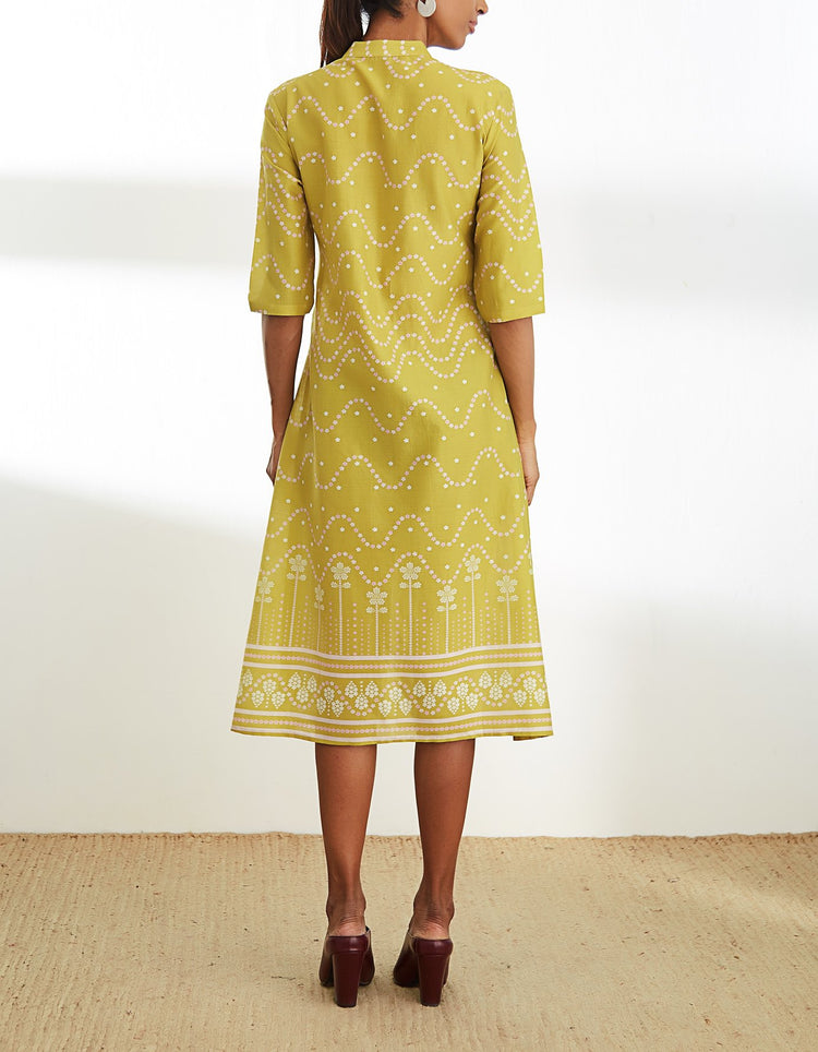 TUNIC WITH GATHERED WAISTLINE