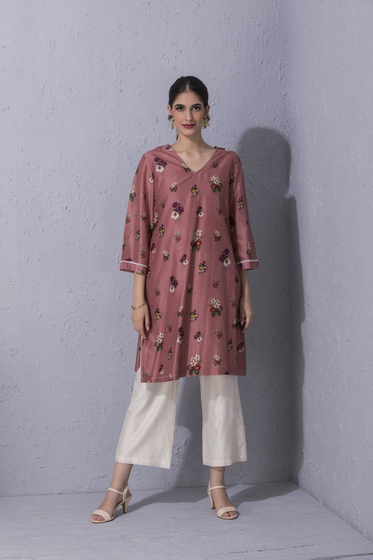 Signature Varun Bahl floral printed kurta set