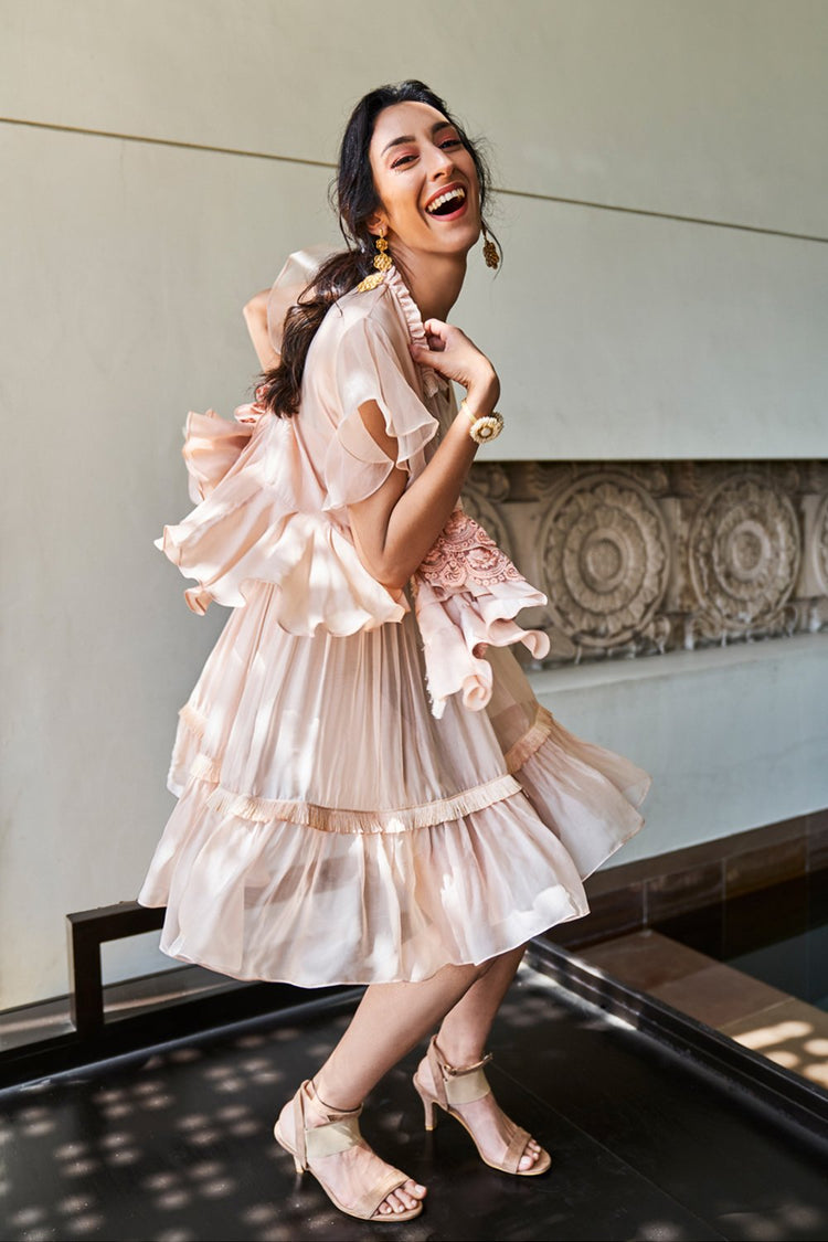Sorbet Pink Dress Set