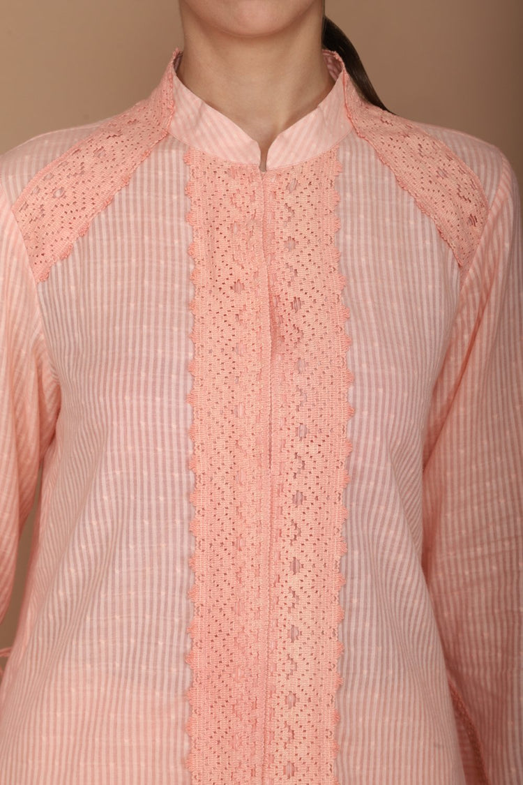 Peach Kurta Set