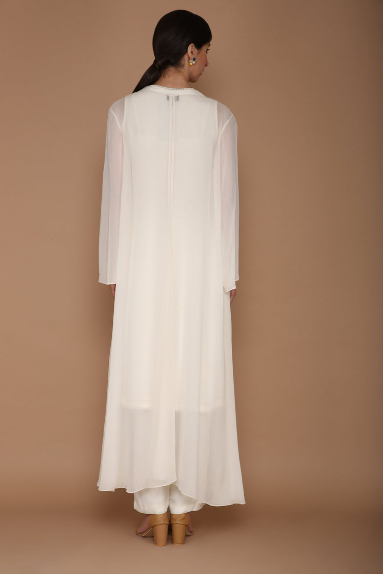 V Neck Kurta with Khada Pyjama