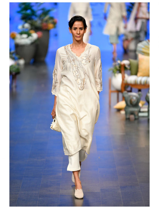Ivory Tunic with Pants